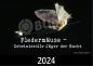 Mobile Preview: Fledermauskalender für 2024- Titel